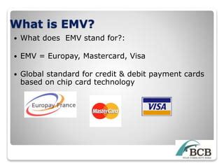 what does emv stand for